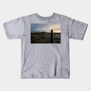 Autumn sunrise at St Mary's Island Kids T-Shirt